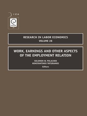 cover image of Research in Labor Economics, Volume 28